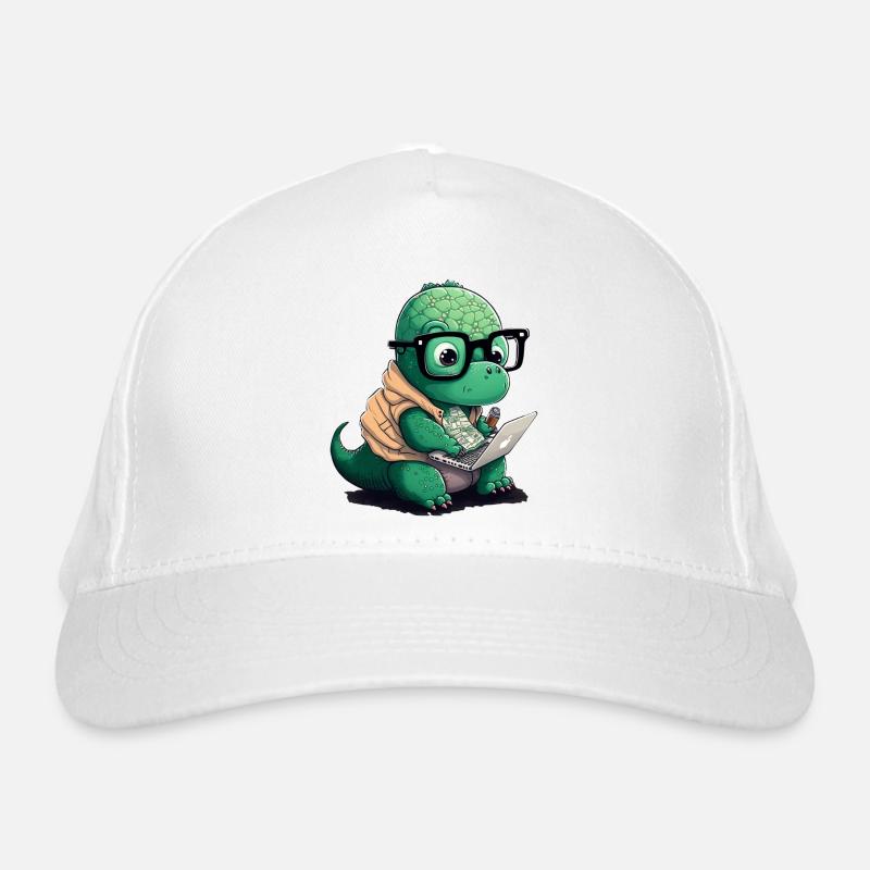 Programmes mignons Dino Who Casquette classique bio