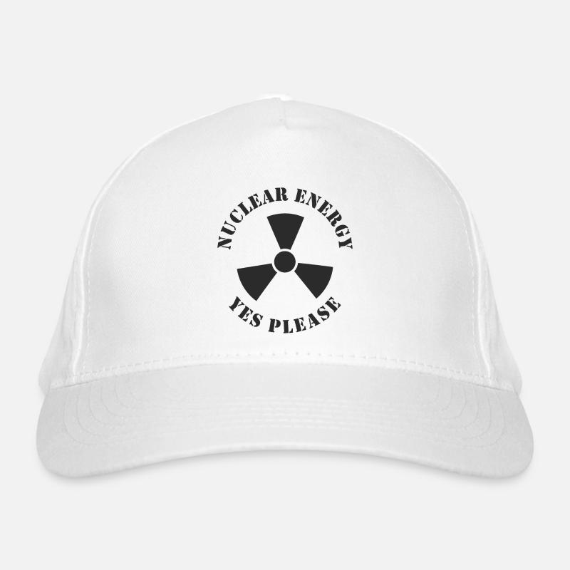 Kernenergie, Ja bitte, Atomkraft Bio-Baseballkappe