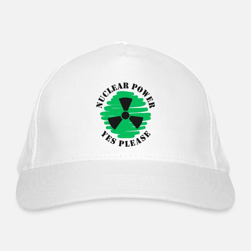 Nuclear Power, Yes Please, Nuclear Energy Organic Baseball Cap