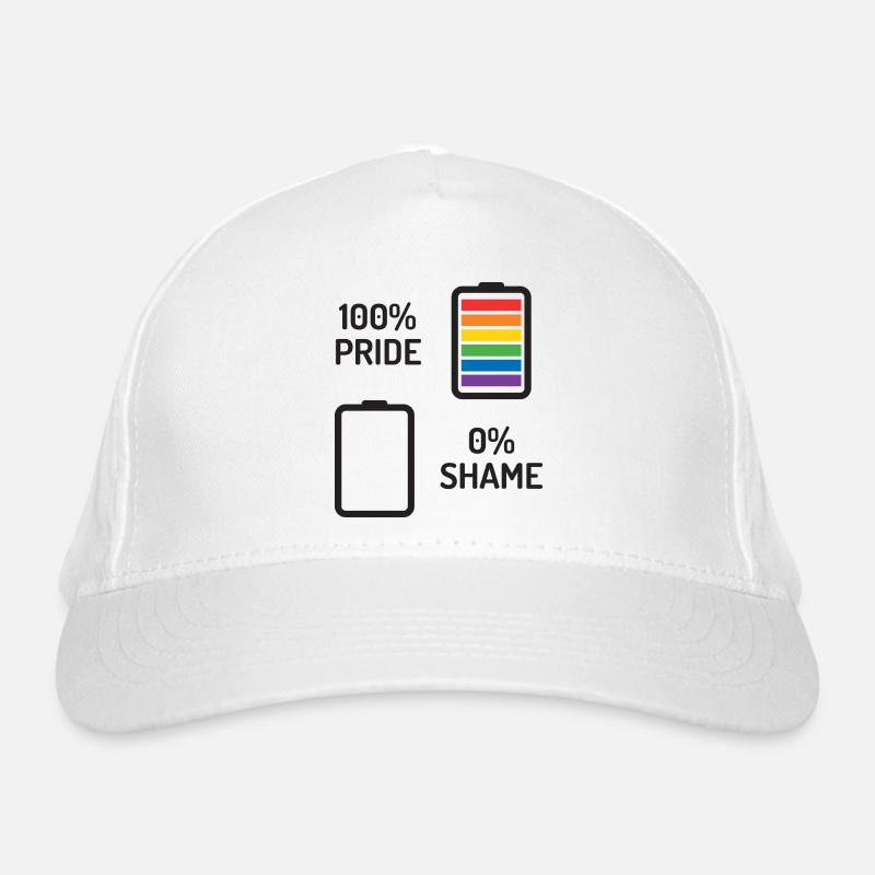 Mois de la fierté - 100% de fierté, 0% de honte Casquette classique bio