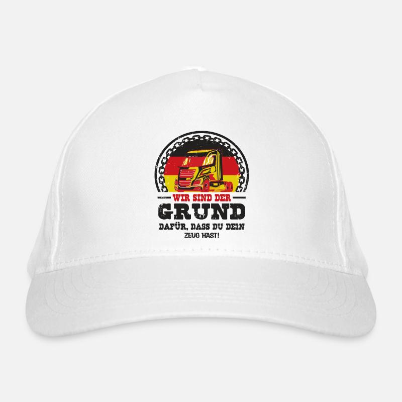 Deutscher Trucker Bio-Baseballkappe