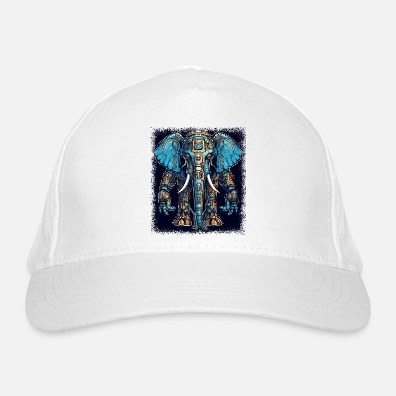 Afrique Dog Déclaration Fun bébé éléphant Casquette classique bio