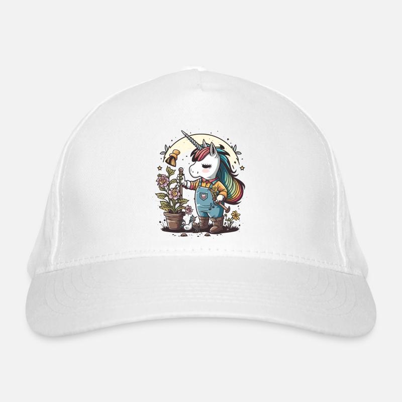 Magischer grüner Daumen Bio-Baseballkappe