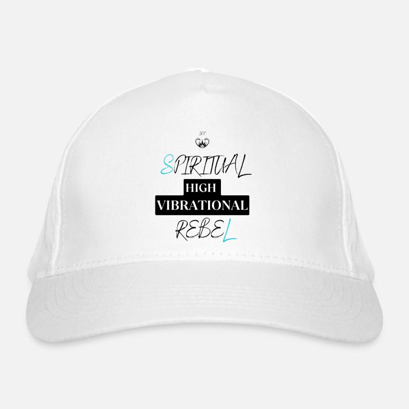 Sei ein Spiritual High Vibrational Rebel Bio-Baseballkappe
