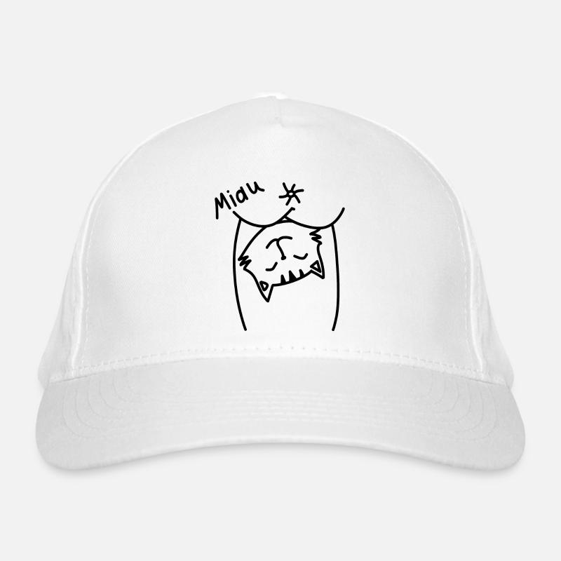Miau Bio-Baseballkappe