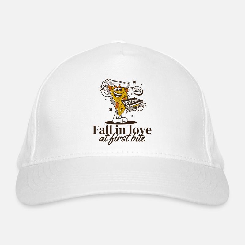 Bande dessinée de pizza Casquette classique bio