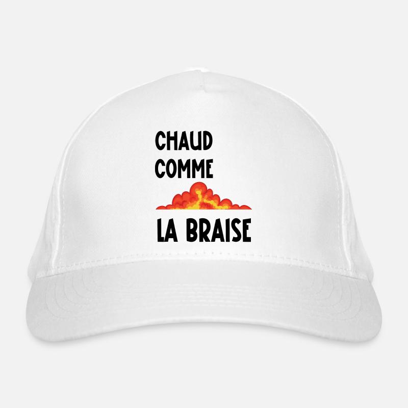 chaud comme la braise Casquette classique bio