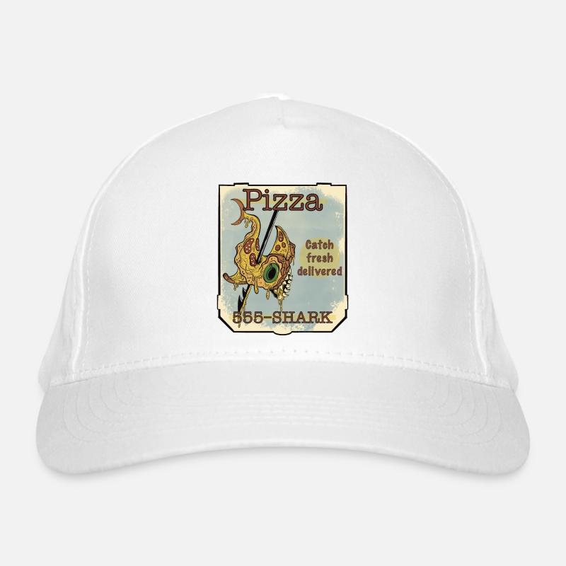 Requin de la pizza Casquette classique bio