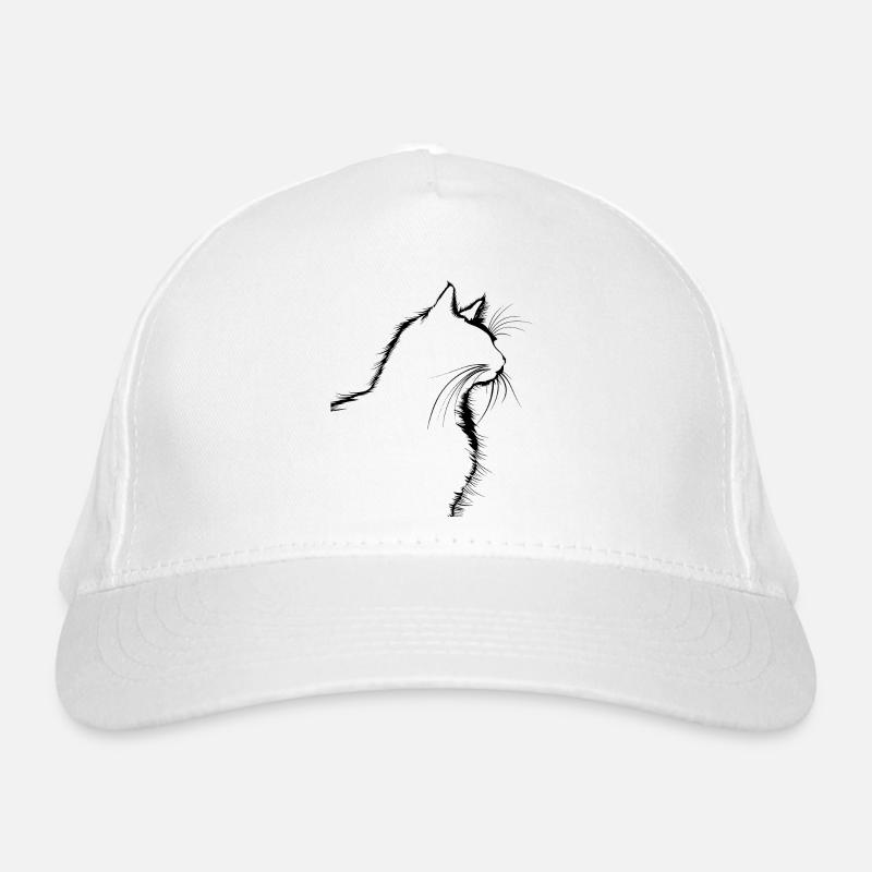 Chat, Motif De Chat Casquette classique bio