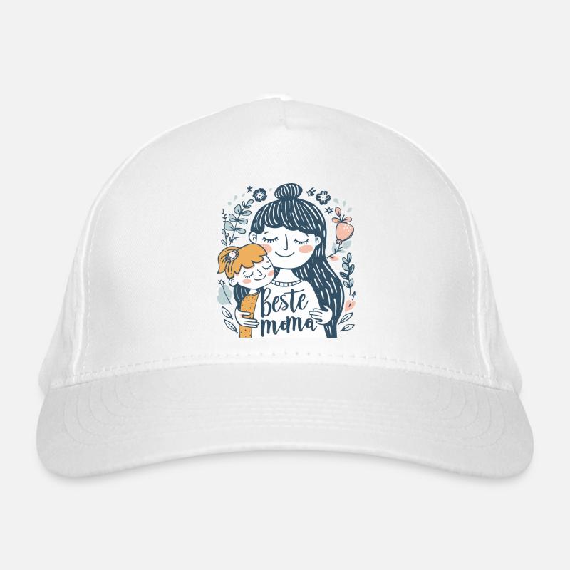 Beste Mama Muttertag Bio-Baseballkappe