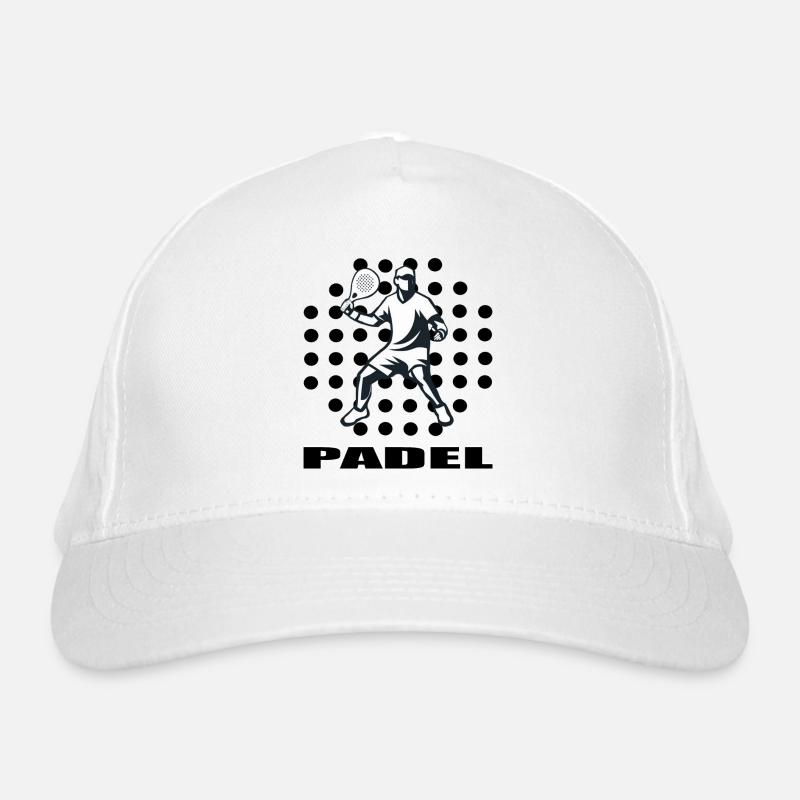 Padel - Casquette classique bio - blanc