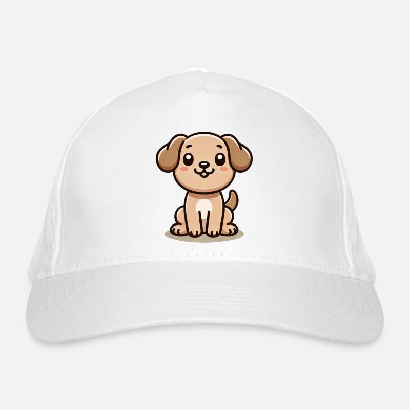 Chiot mignon Casquette classique bio