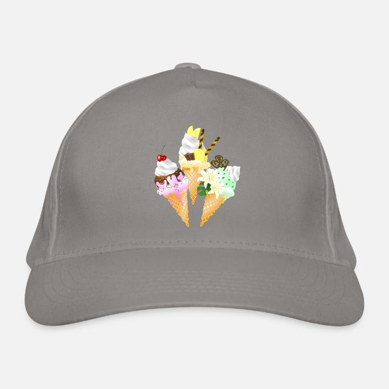 Cornet de crème glacée Casquette classique bio