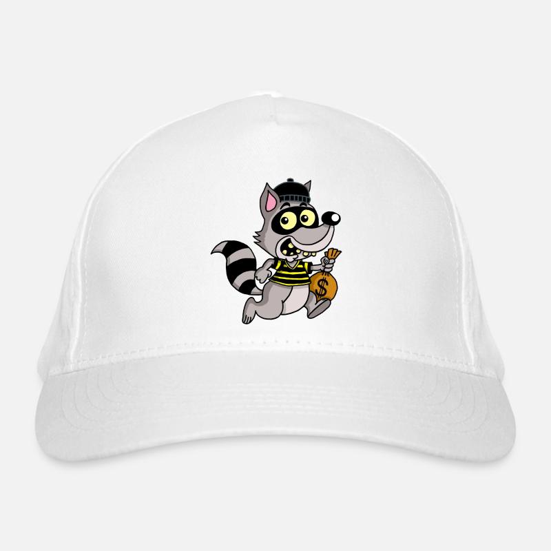 Raton laveur voleur Casquette classique bio