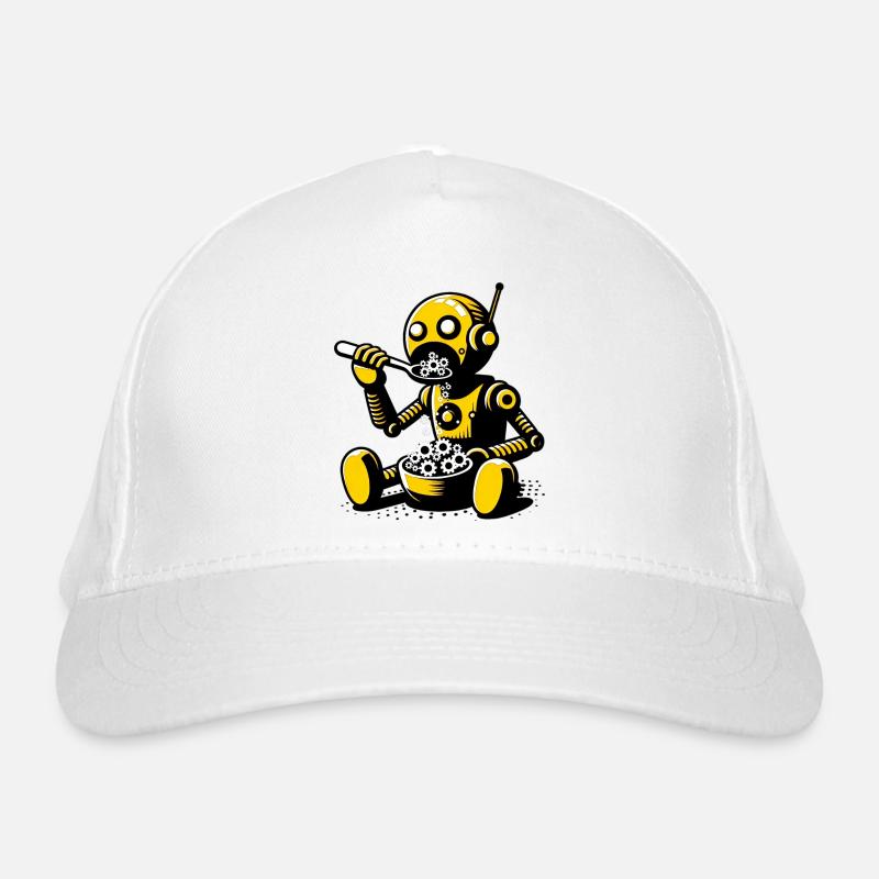 Alien Extraterrestrial Robot Organic Baseball Cap