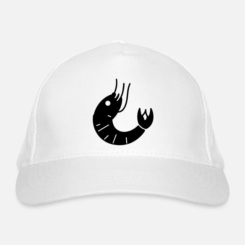 Shrimp Organic Baseball Cap
