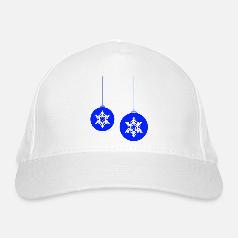 Boules de Noël star Casquette classique bio
