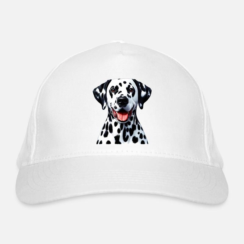 Dalmatiner Hund Bio-Baseballkappe