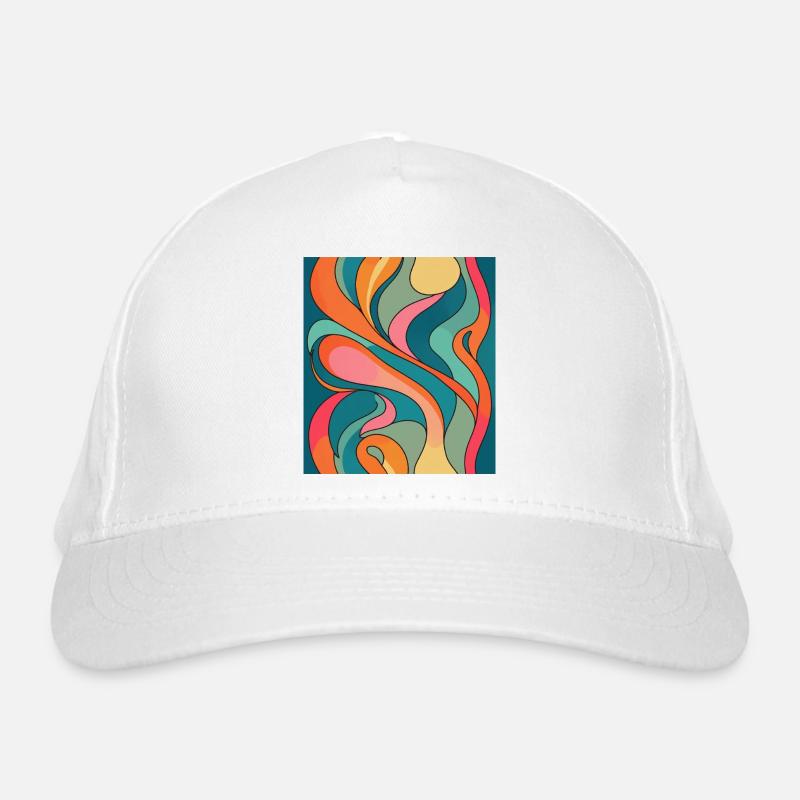 Abstract color composition Organic Baseball Cap