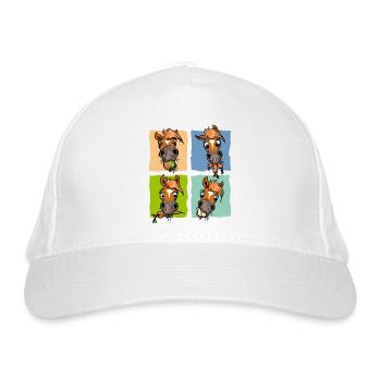 Trombines gourmandes - Casquette classique bio - blanc - Devant