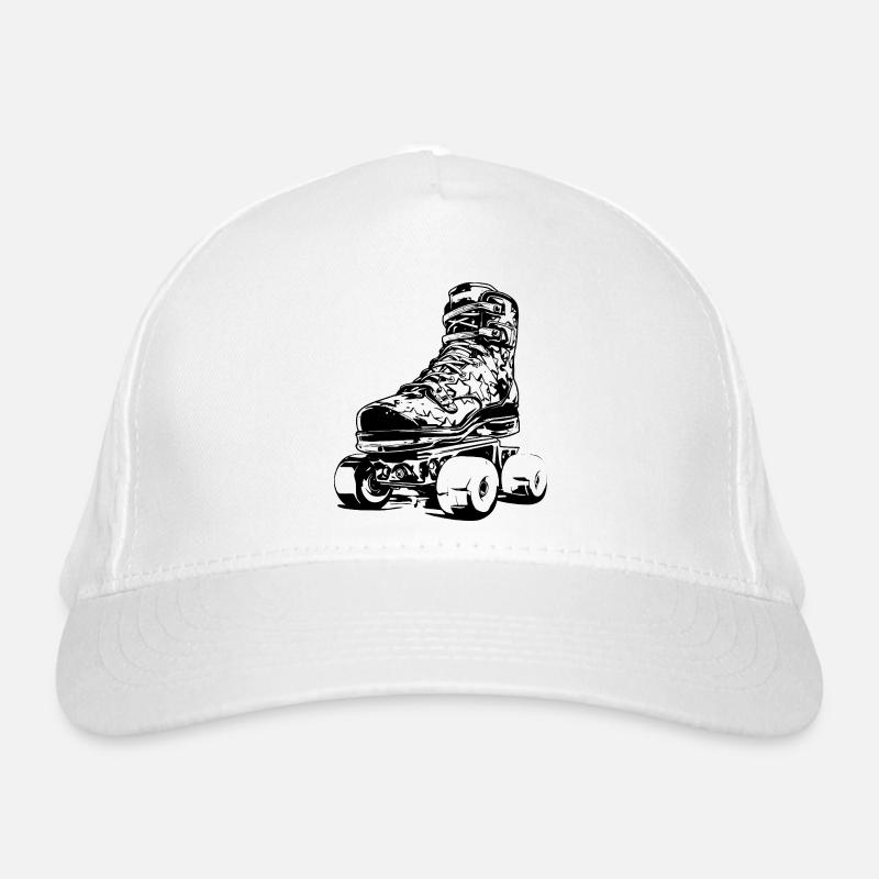 Roller Skates Organic Baseball Cap