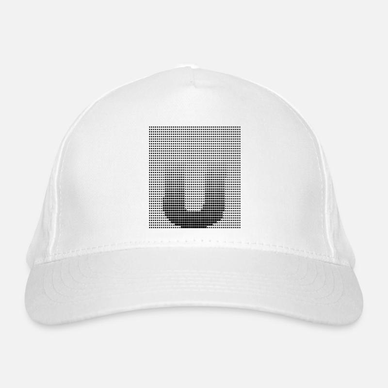 U, der Buchstabe U Bio-Baseballkappe