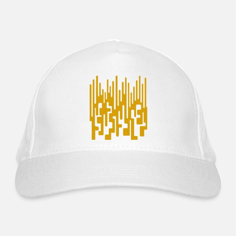 Abstract pattern by Cean Organic Baseball Cap