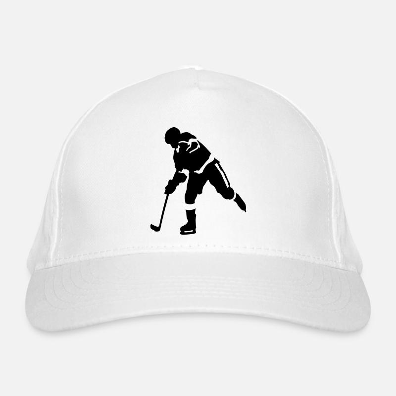 Eishockey Organic Baseball Cap