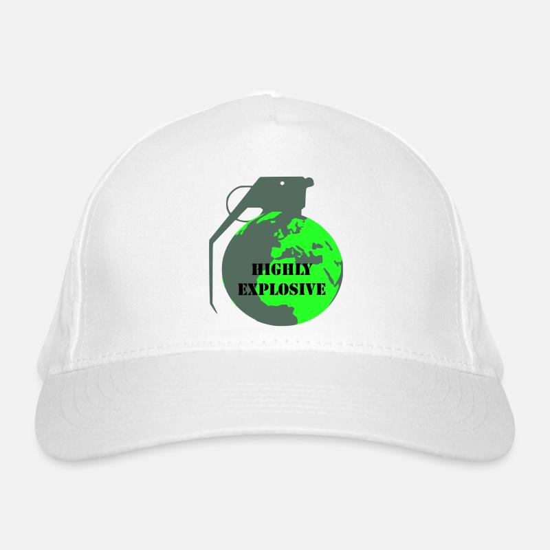 Explosive Earth Organic Baseball Cap