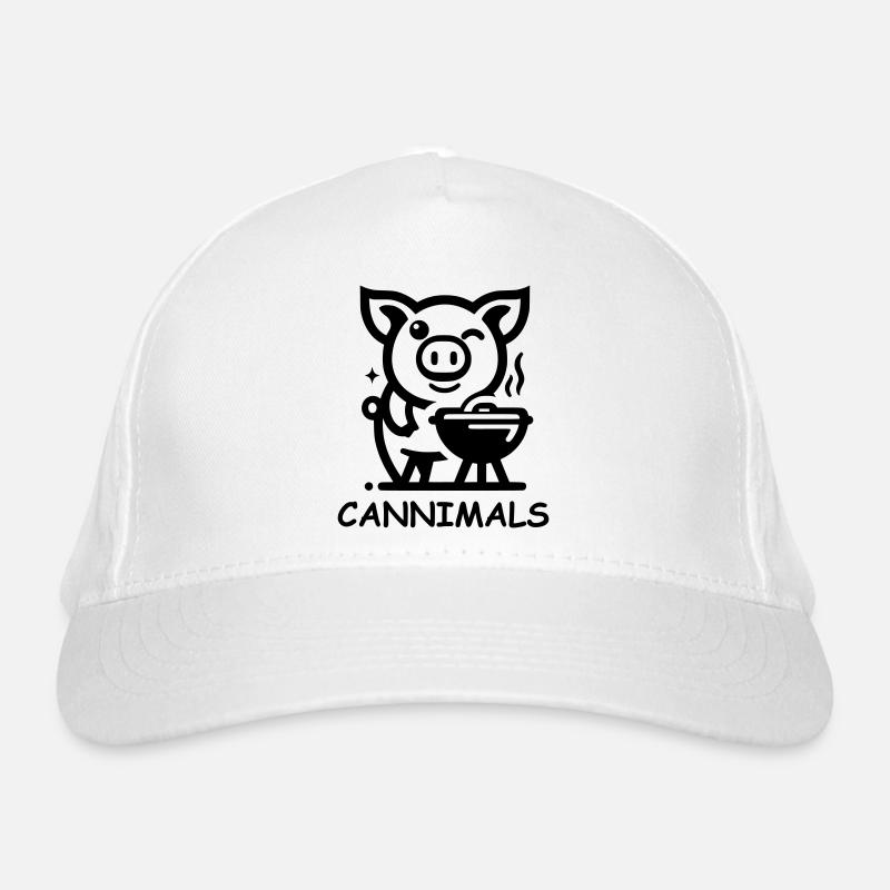 Cannimals – Édition Noire Logo Casquette classique bio