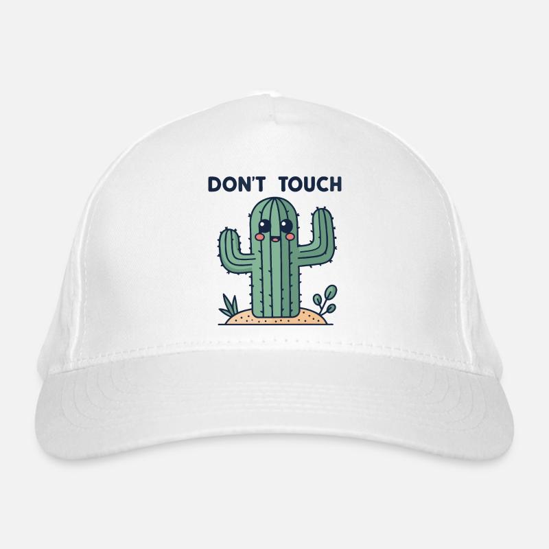 Cute Cactus: No Touch Organic Baseball Cap