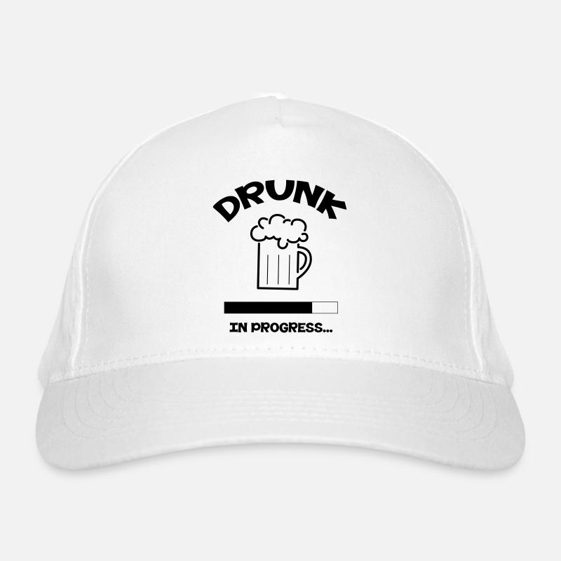 Drunk in Progress - alcool Casquette classique bio