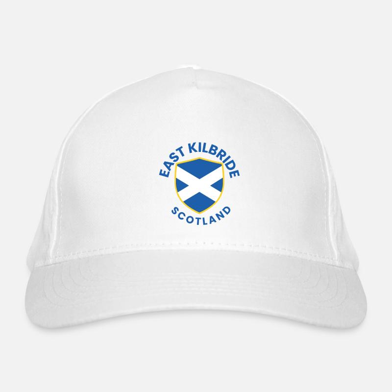 East Kilbride Shield Emblem Organic Baseball Cap