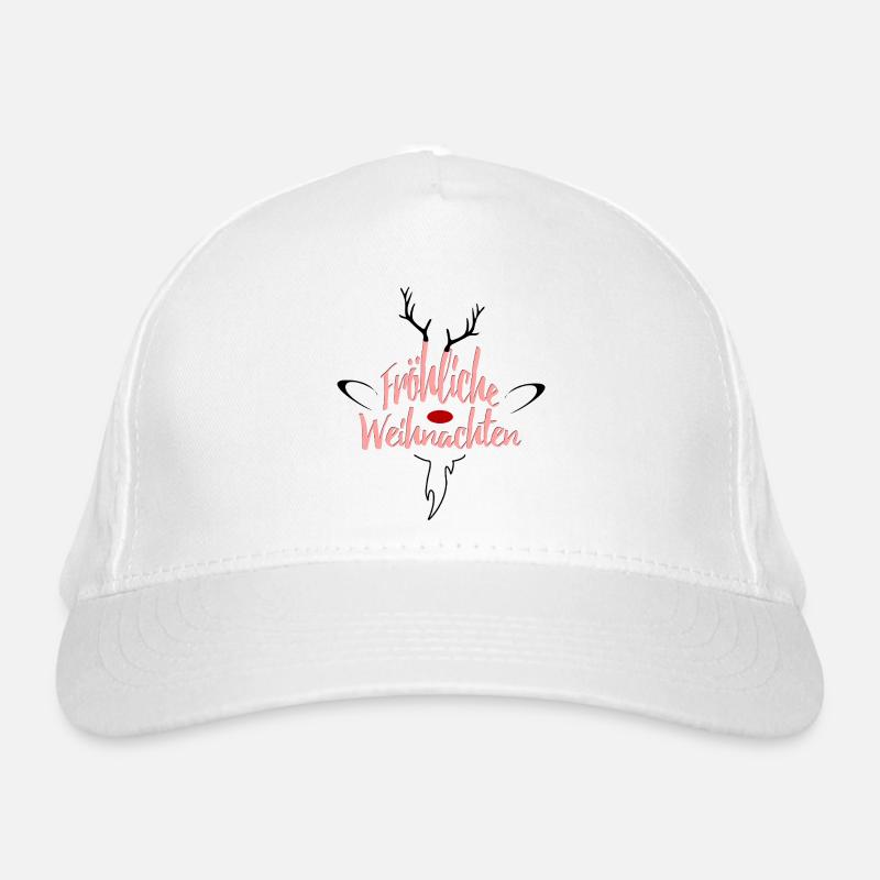 Écriture Rosé de Joyeux Noël Casquette classique bio