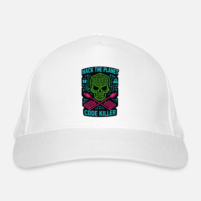 Hack the Planet Code Killer – Cybersicherheit Bio-Baseballkappe