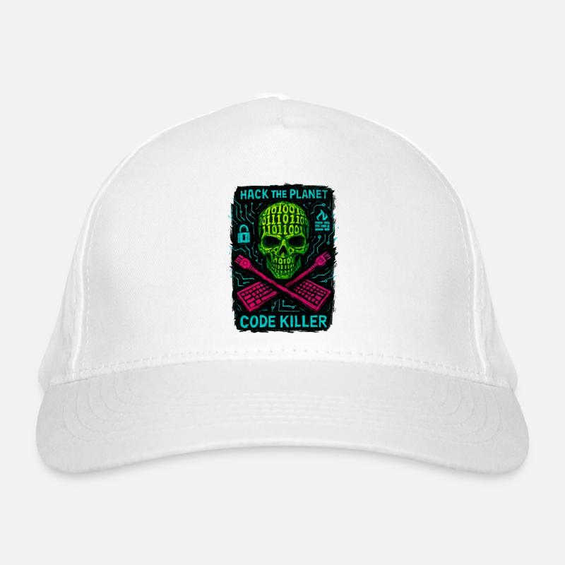 Hack the Planet Code Killer – Cybersicherheit Bio-Baseballkappe