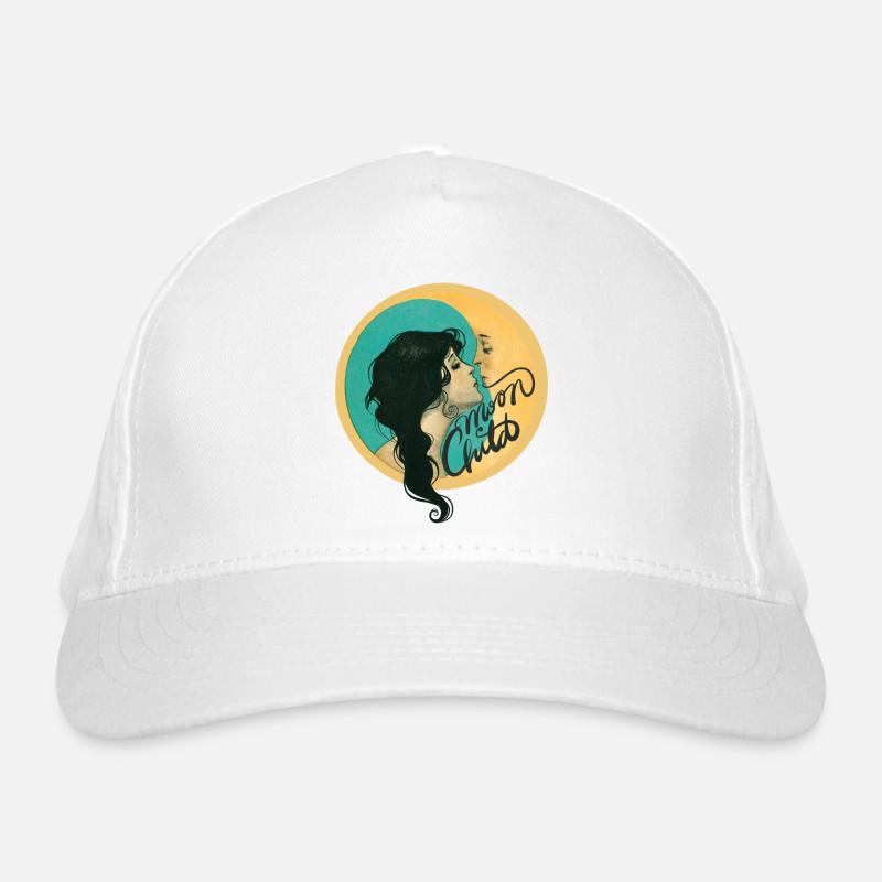 Moonlit Embrace Organic Baseball Cap