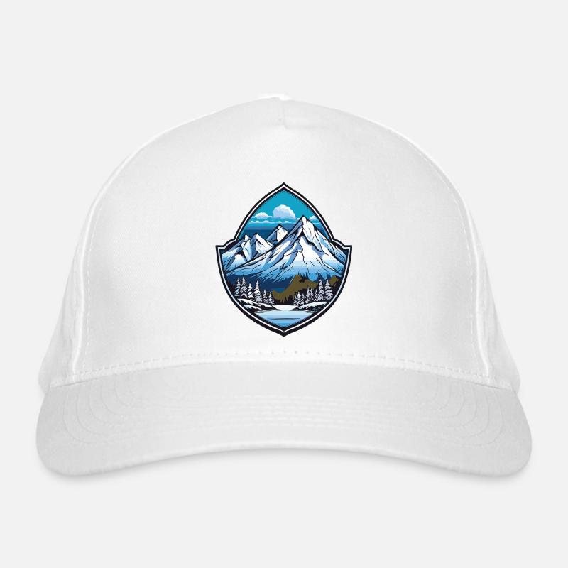 Berge Bio-Baseballkappe