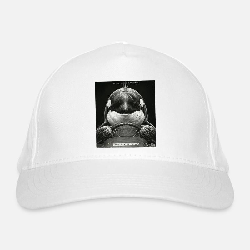 Fish Flashed Organic Baseball Cap