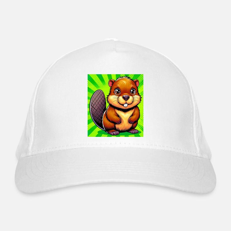 beaver Organic Baseball Cap