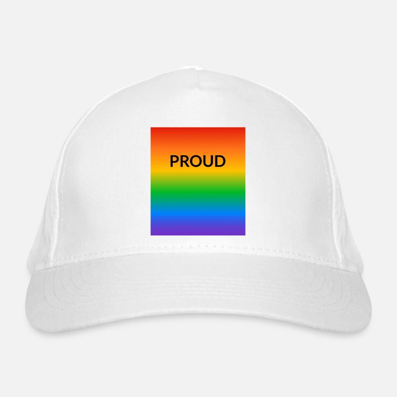 Proud Rainbow LGBT Pride Bio-Baseballkappe