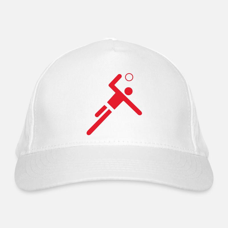 Red handball player Organic Baseball Cap
