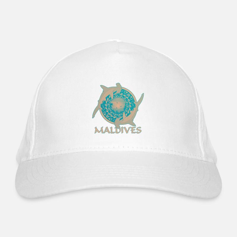 Requins-marteaux des Maldives Casquette classique bio