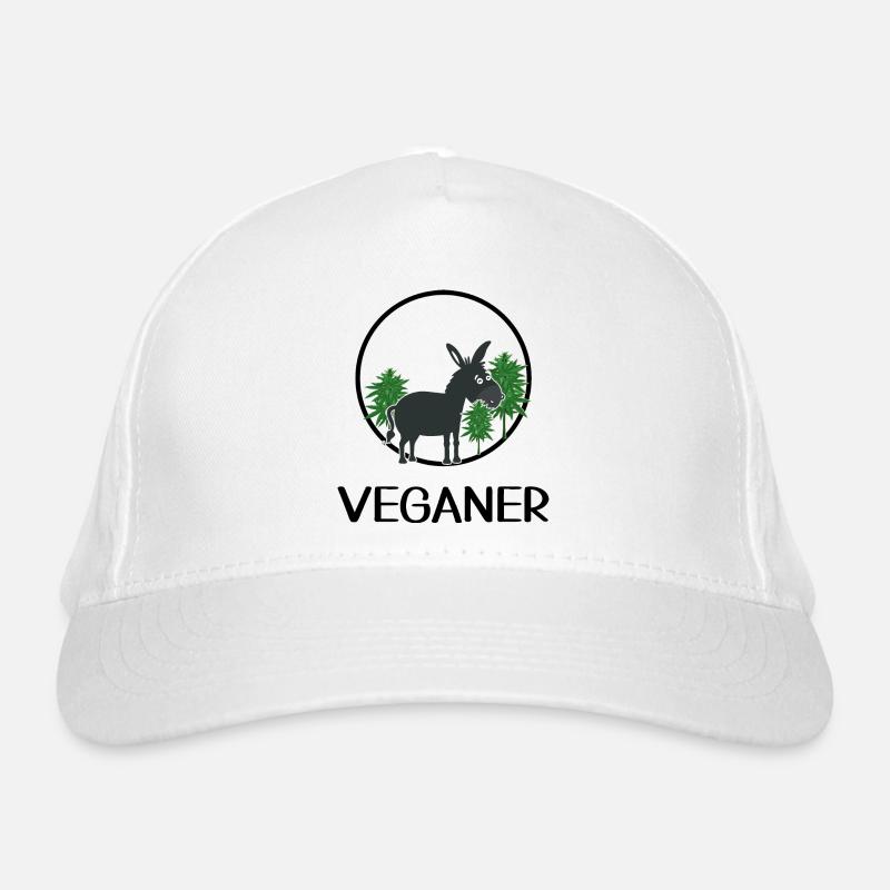 Donkey lives vegan Ganja donkey smooth for green Organic Baseball Cap