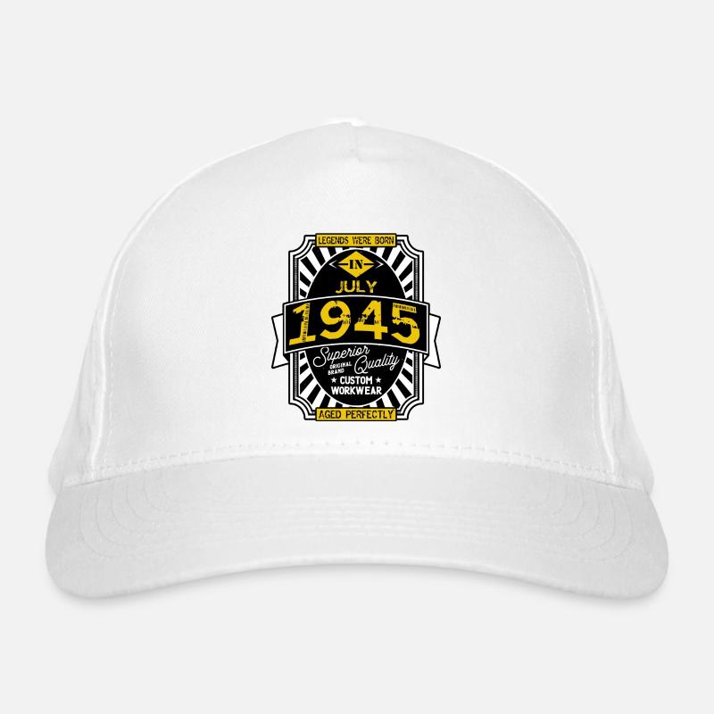 1945 JULY Organic Baseball Cap