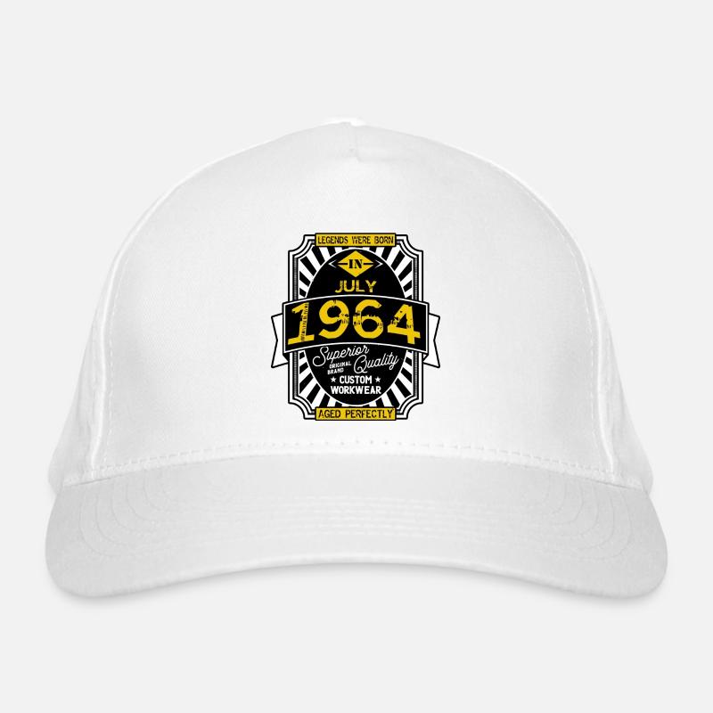 1964 JULY Casquette classique bio