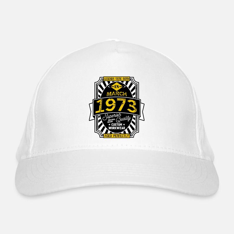 1973 MARCH Organic Baseball Cap