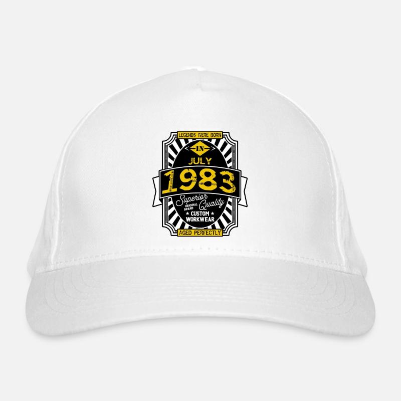 1983 JULY Organic Baseball Cap