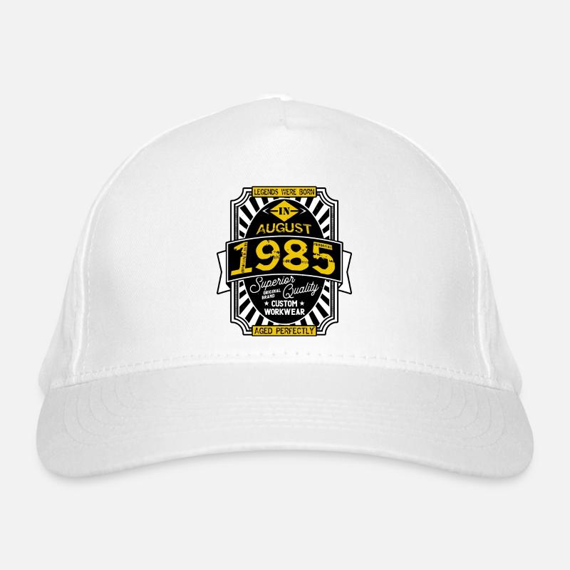 1985 AUGUST Organic Baseball Cap