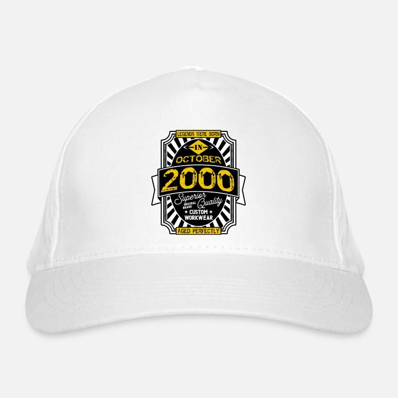 2000 OKTOBER Bio-Baseballkappe